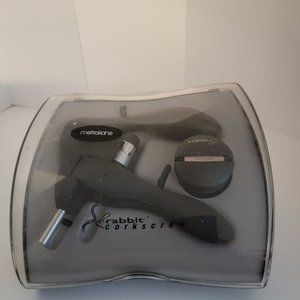 Meteokane Rabbit Corkscrew Wine Bottle opener with foil cutter